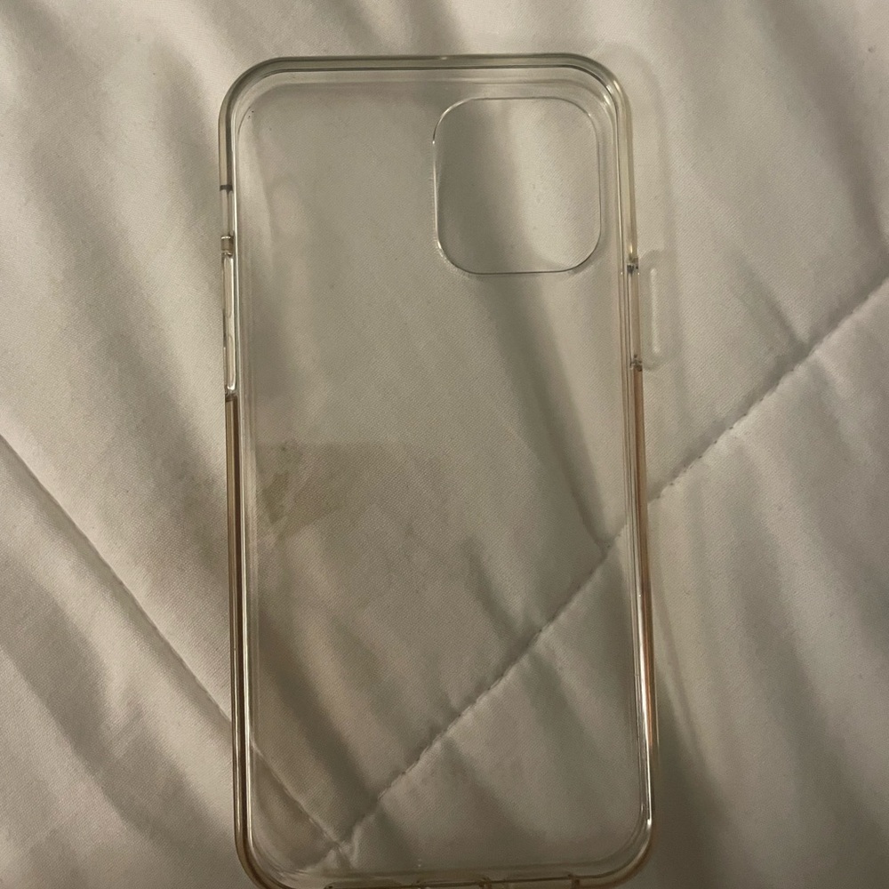 Clear iPhone 12/12 pro case